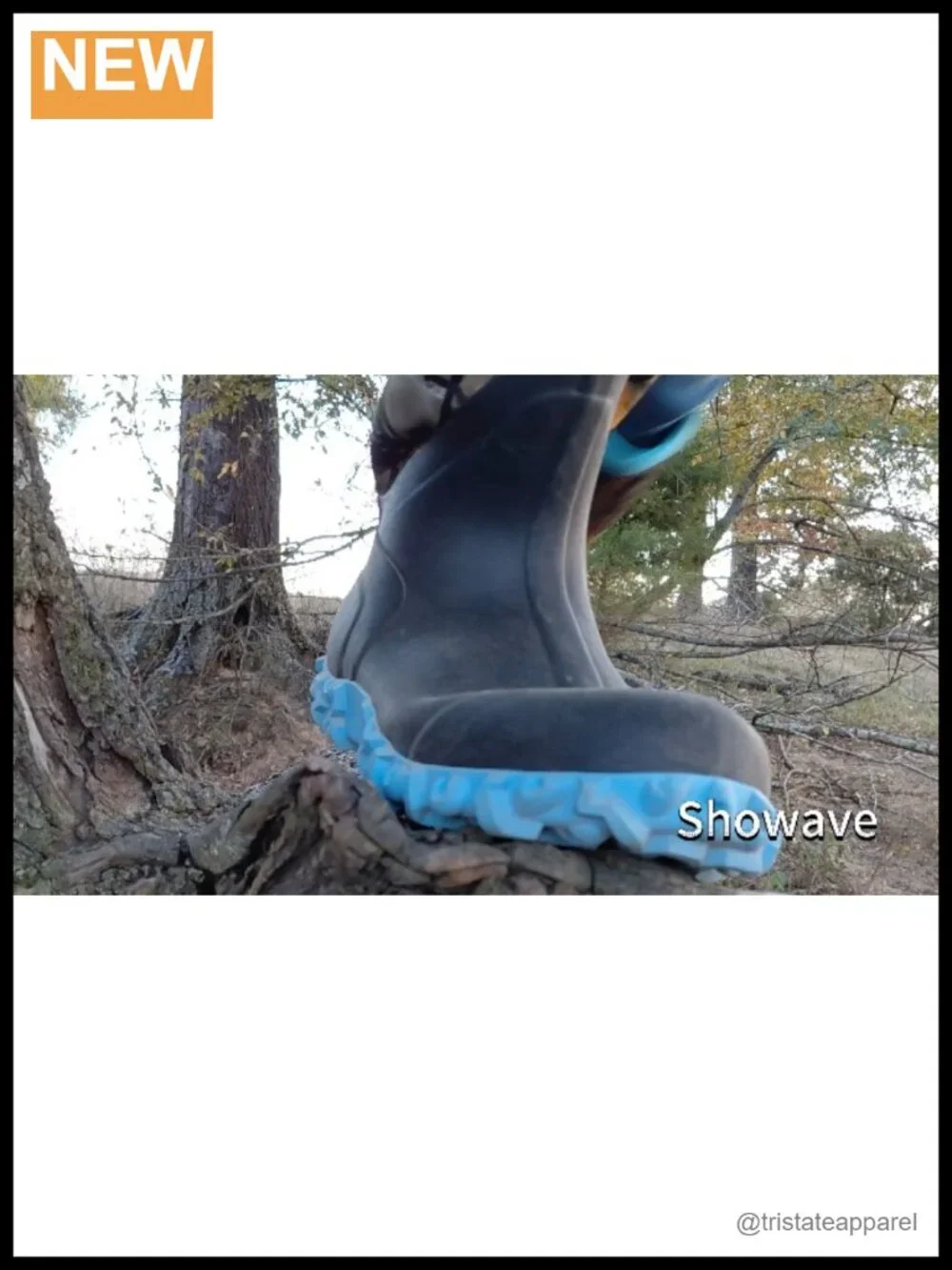 Women's Waterproof Rain Boots Insulated Neoprene Lining Knee-High Farm Boots